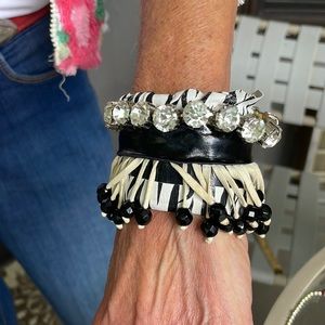 Zebra Cuff Bracelet